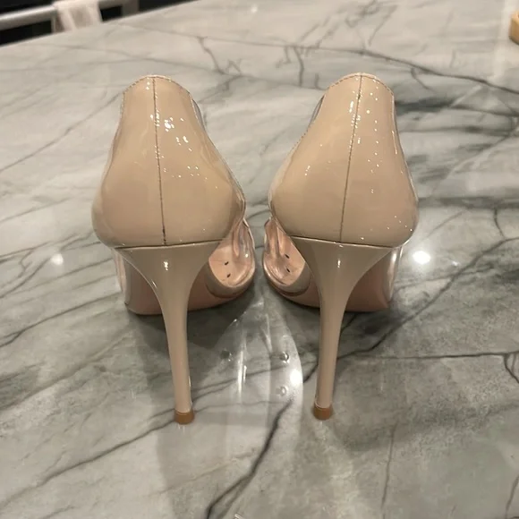 Gianvito Rossi nude PVC heel - Picture 5 of 6